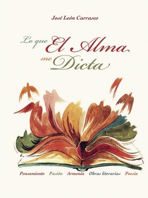 cover image of Lo que el alma me dicta